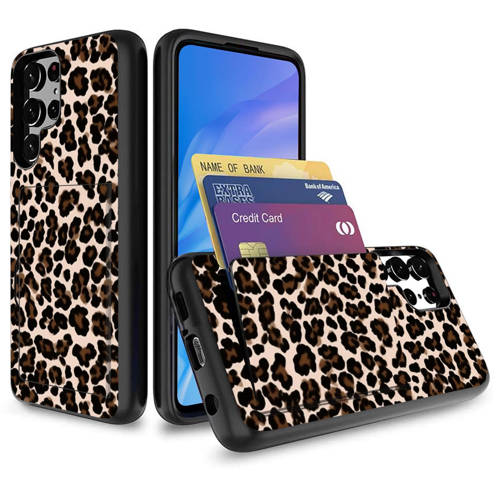 Amazon.com: GFEWYTJYJ for Galaxy S23 Ultra Case with Card Holder